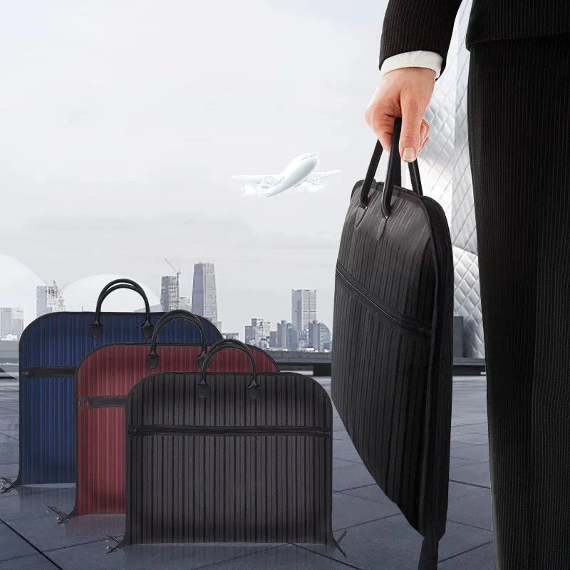 JXSLTC Bolsa de Viaje para Traje de Hombre en Oxford con Cremallera by MISS BOLSOS