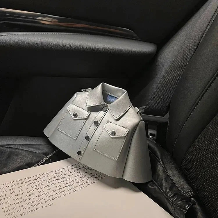 Women's Bag 2023 Creative Clothes Shape Shoulder Bag Women Small Chain Crossbody Bag Cute Handbag by MISS BOLSOS