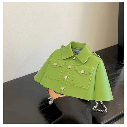 Women's Bag 2023 Creative Clothes Shape Shoulder Bag Women Small Chain Crossbody Bag Cute Handbag by MISS BOLSOS