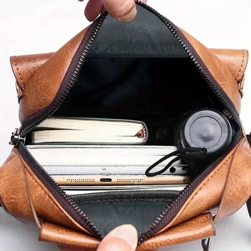 Bolso Cruzado Un Solo Hombro Hombre Mujer Versátil De Negocios by MISS BOLSOS