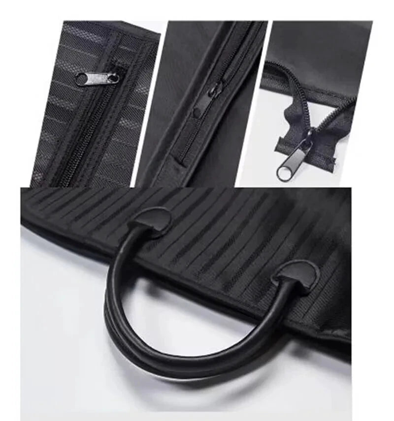 JXSLTC Bolsa de Viaje para Traje de Hombre en Oxford con Cremallera by MISS BOLSOS