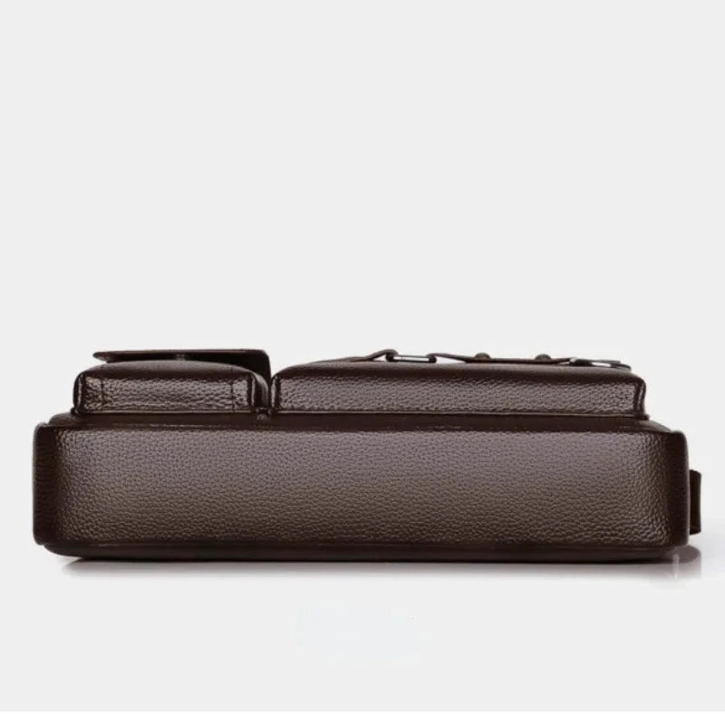 Bolso Hombro Hombre PU Cuero 10.4 Pulgadas Ipad Maletín Messenger Moderno by MISS BOLSOS