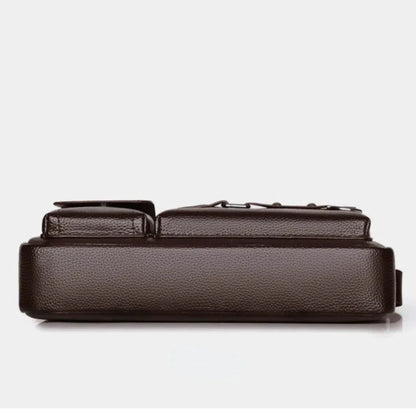 Bolso Hombro Hombre PU Cuero 10.4 Pulgadas Ipad Maletín Messenger Moderno by MISS BOLSOS