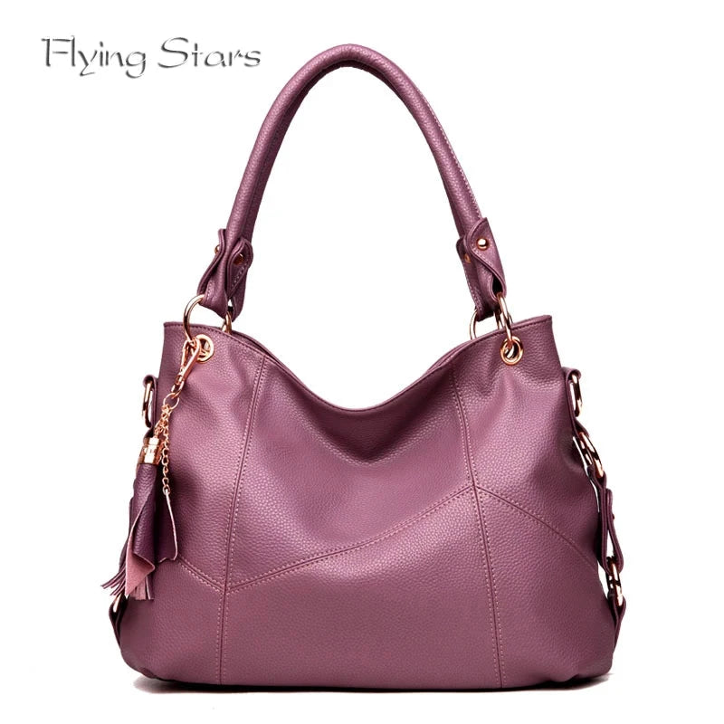 Large Capacity Women's Tote Bag Brand PU Leather Fashionable Handbag Luxury Designer Women Shoulder Bag Travel Handbag 2026 New by MISS BOLSOS